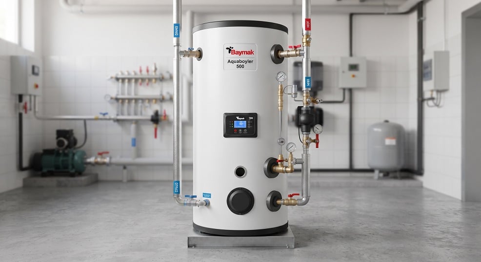 baymak 500 litre boyler özellikleri