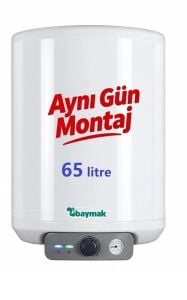 Baymak Aqua Konfor 65 Litre Termosifon - İstanbul Aynı Gün Ücretsiz Montaj / Baypaş