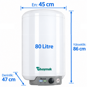 Aqua konfor 80 litre Termosifon