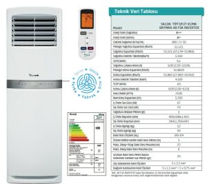 Salon tipi 48000 btu