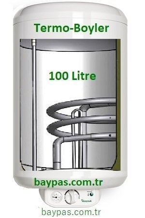 Termoboyler 100 lt Elektrik + Kalorifer