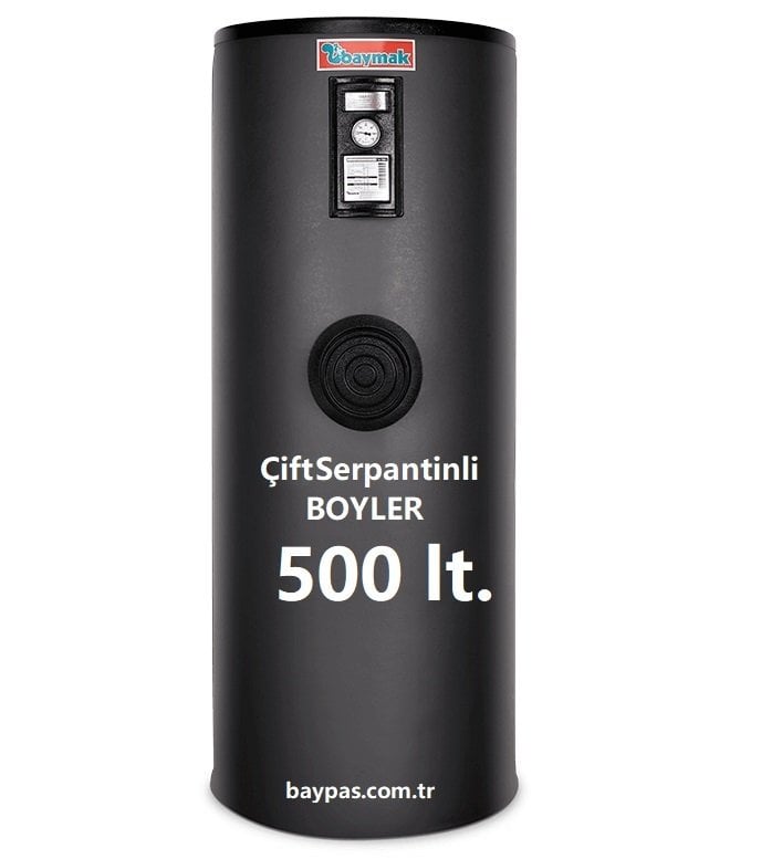 Çift Serpantinli Boyler 500 lt.