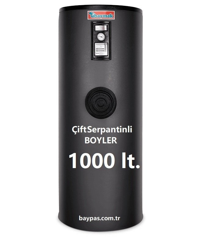 Çift Serpantinli Boyler 1000 lt.