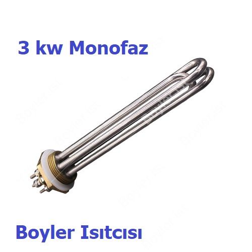 3.0 kw Monofaze  Elektrikli Boyler Isıtıcısı