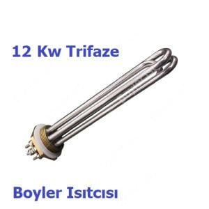 12 kw Trifaze  Elektrikli Boyler Isıtıcısı -Pano dahil