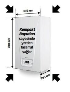 Baymak Lunatec 35 kW Tam Yoğuşmalı Kombi